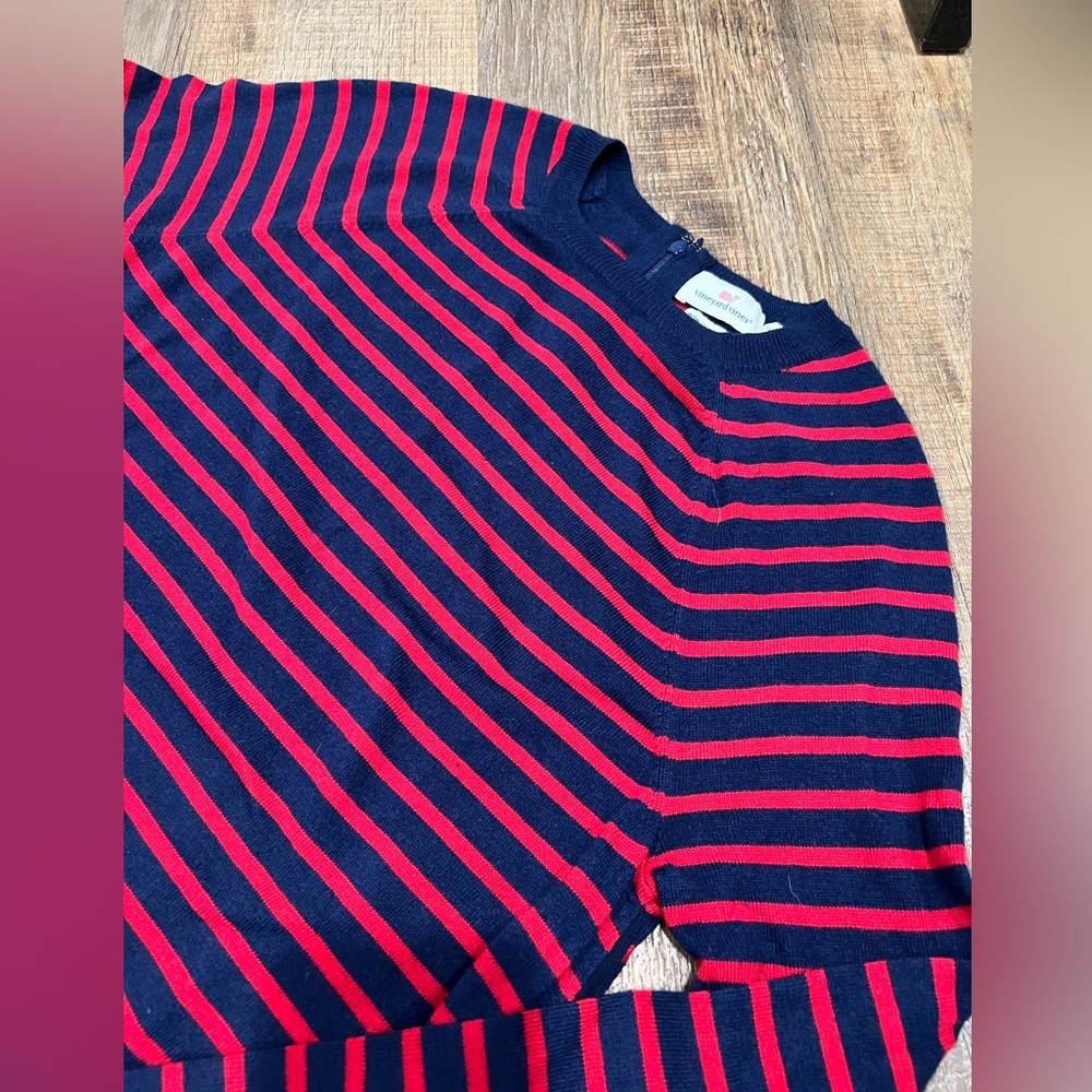 Vineyard Vines Womens Striped Sweater - Picture 2 of 6